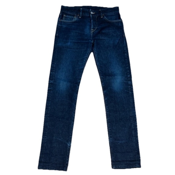 Buck Mason 12101 Maverick Slim Double Dipped 14oz. Denim Blue Jean 29 x 30 - Picture 1 of 9